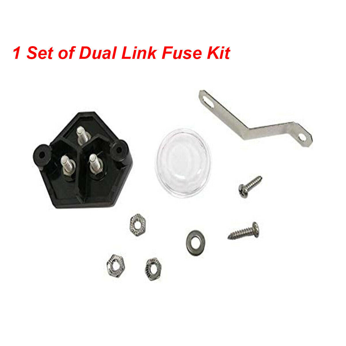 1 Set of 25 Amp Dual Link Fuse Kit For Club Car EZGO Yamaha Ester Charger