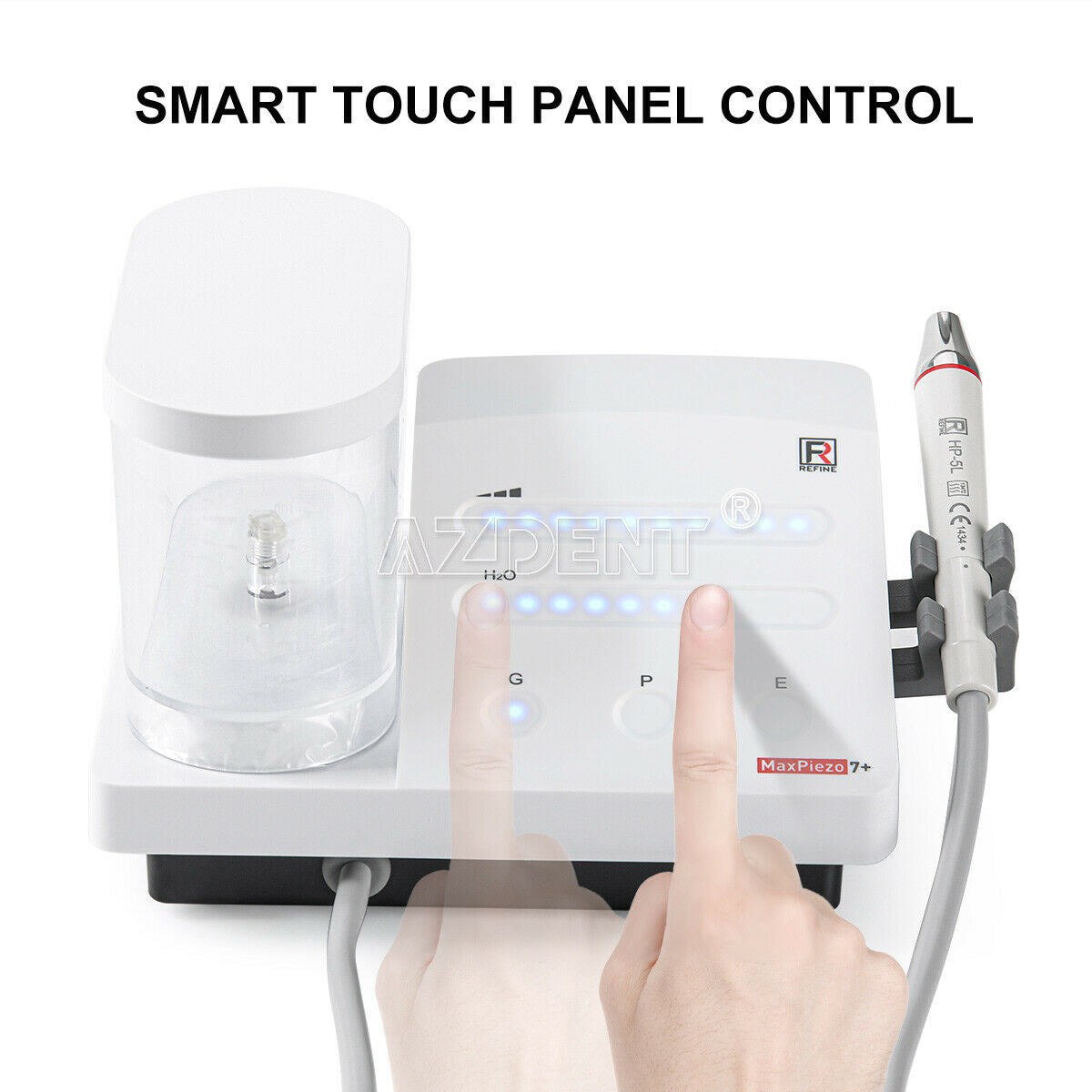 Dental Scaling Perio Endo Ultrasonic Scaler Touch Control & Bottle LED Handpiece