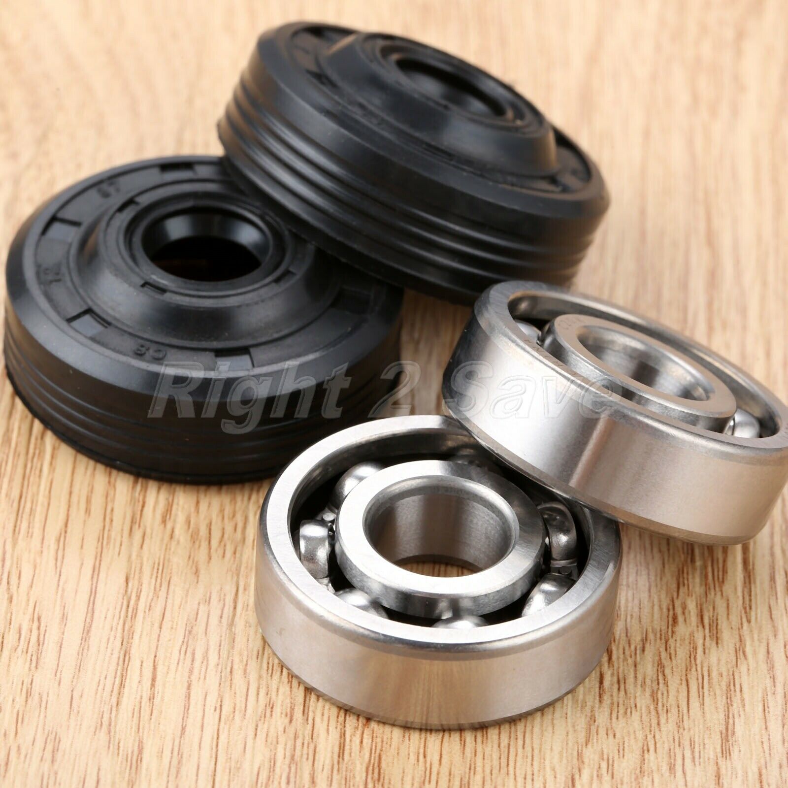 Chainsaw Oil Seal Bearing Kit For Husqvarna 36 41 136 137 141 142 Replacement 2X