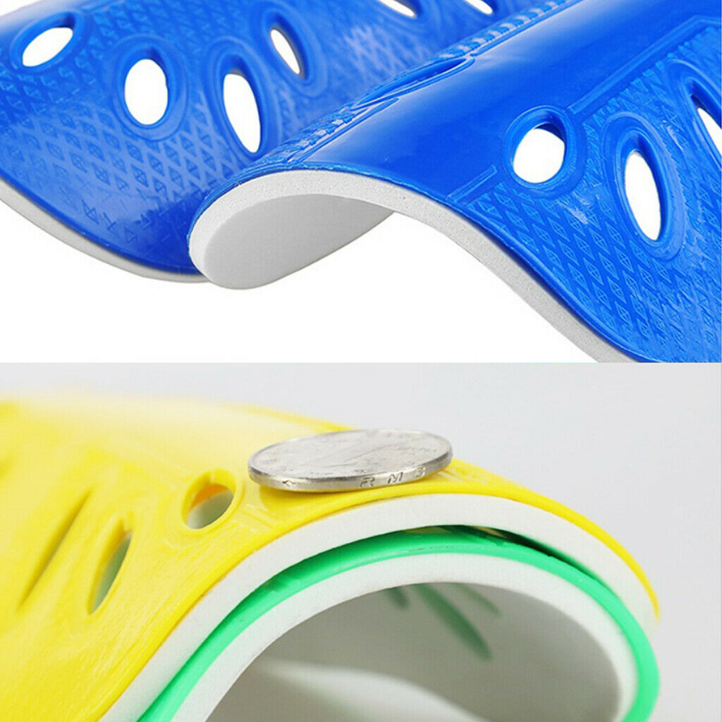 Football Training Shin Leg Guard Soccer Pads Support Protector Equip Yellow