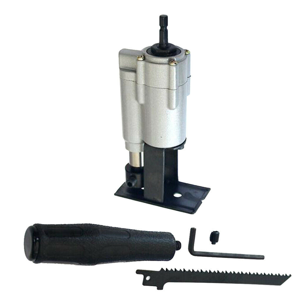 Multi-function Reciprocating Saw Attachment for Change Electric Drill Into