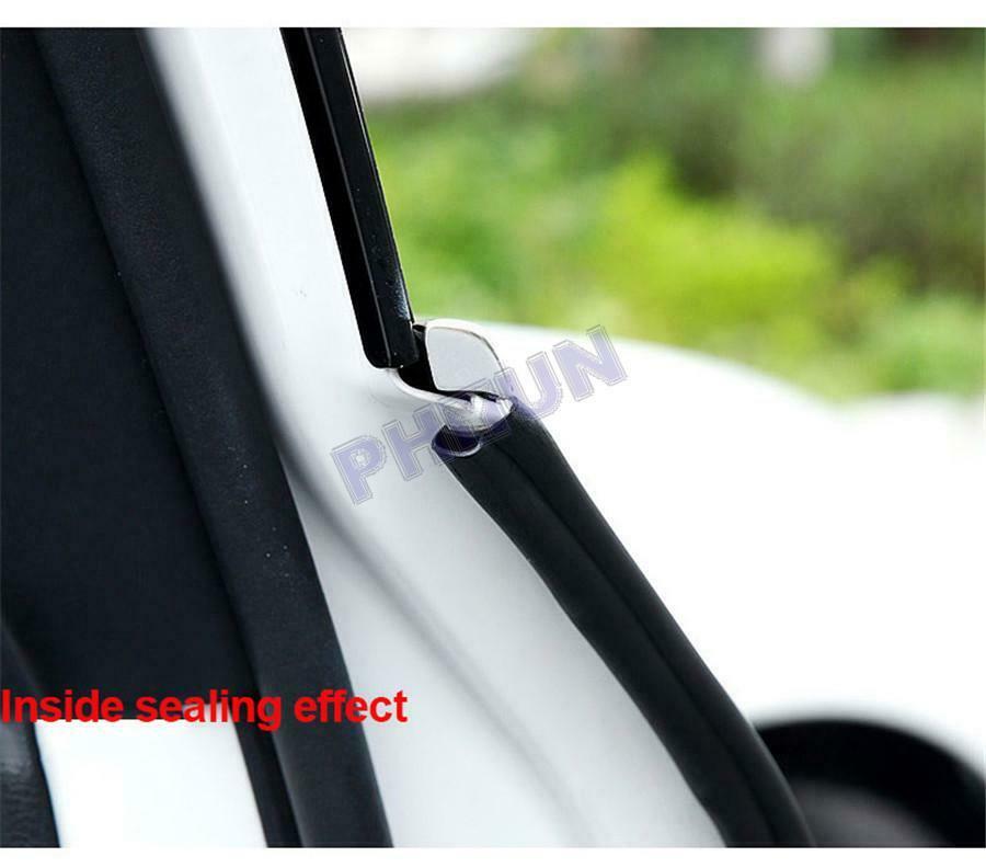 196" Car Rubber Seal Strip Moulding Trim JB Style For Car SUV Door Trunk Edge