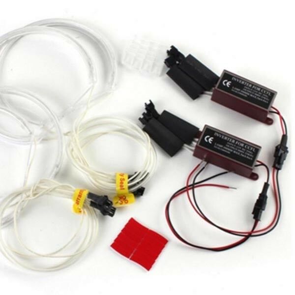 4x*131mm Car CCFL LED Angel Eyes Halo Rings for BMW E36 E38 E39 E46 White Handy