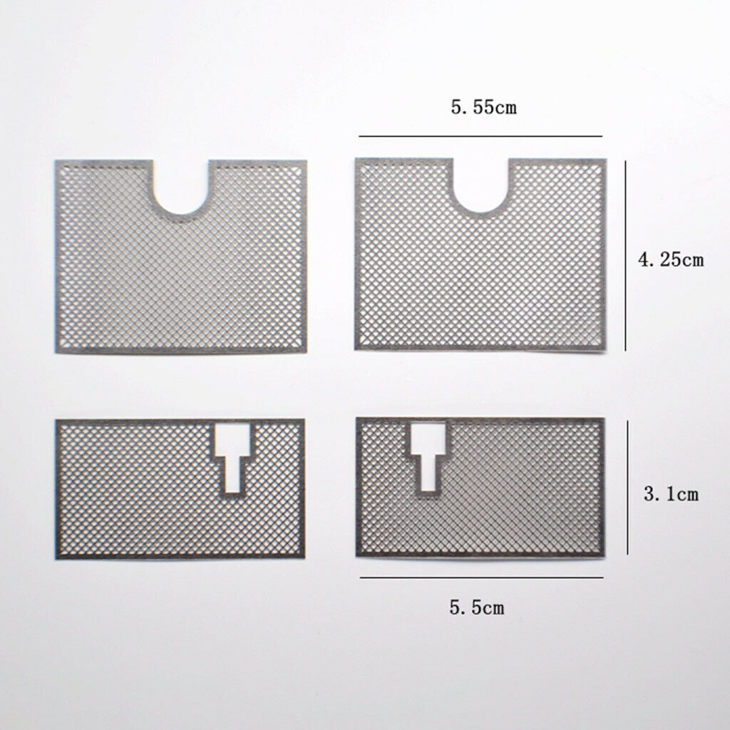 4Pcs Protective Net for 1/16 Heng Long German Tiger 3818 RC Tank DIY Parts