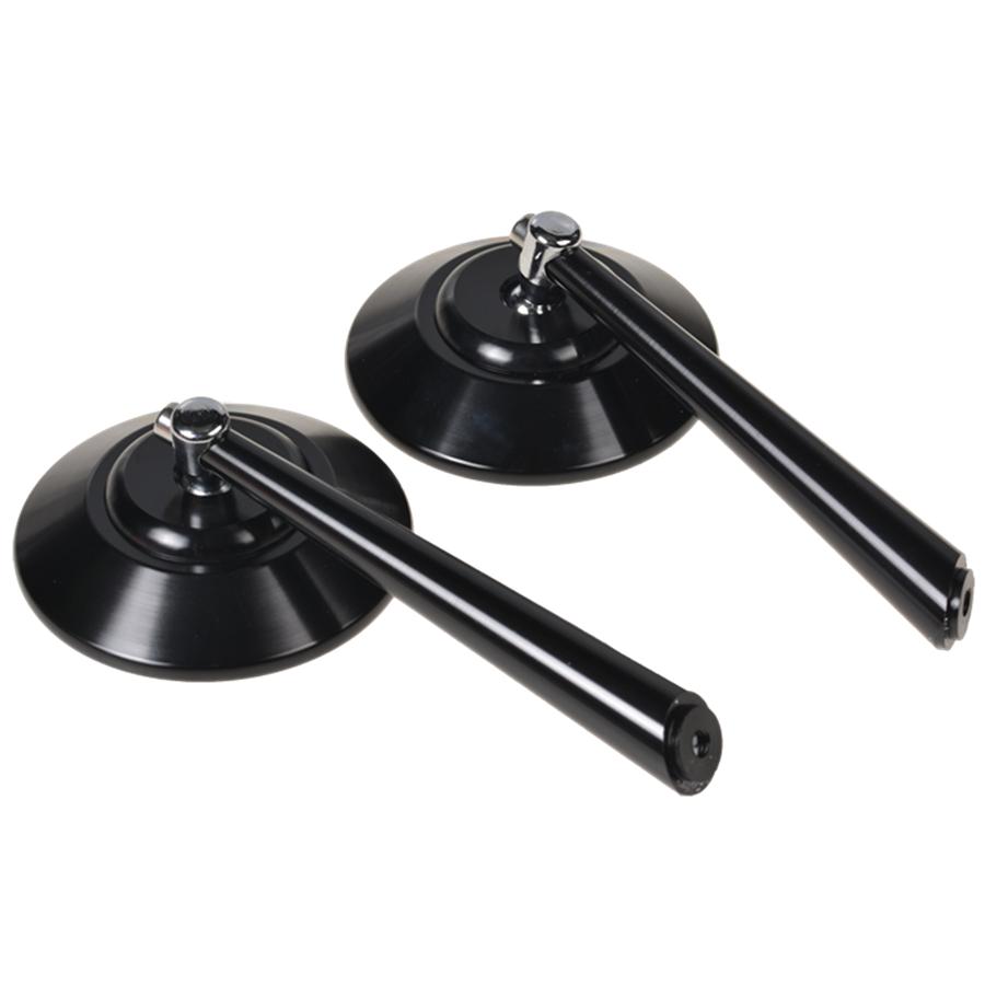 Motorcycle Aluminum Side Mirror Round Rearview Mirror For Monkeys Scooter Bike