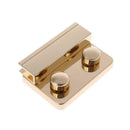 Bag Buckles Women Handbag Making Metal Push Lock Briefcase Lock Hardware