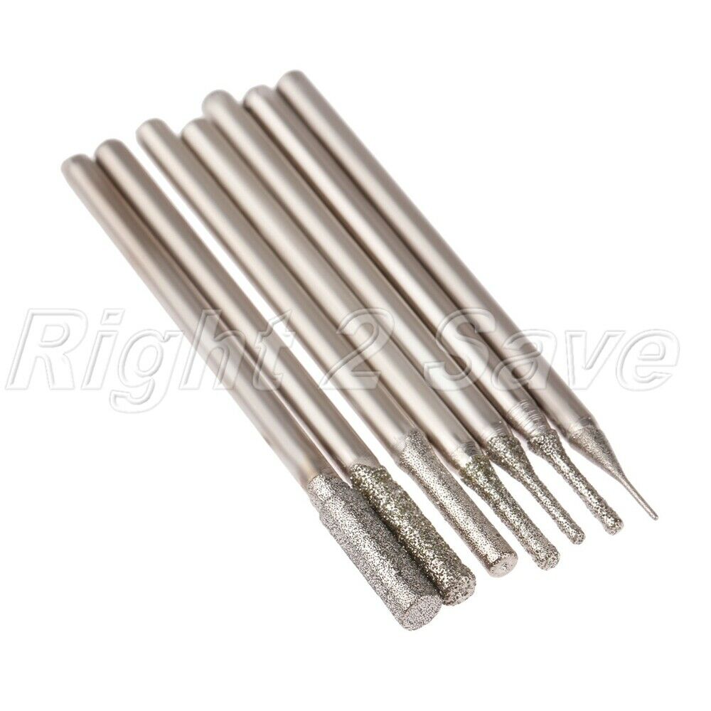 2.35mm Shank Carborundum Grinding head Abrasive Punching Jade Crystal Ceramic