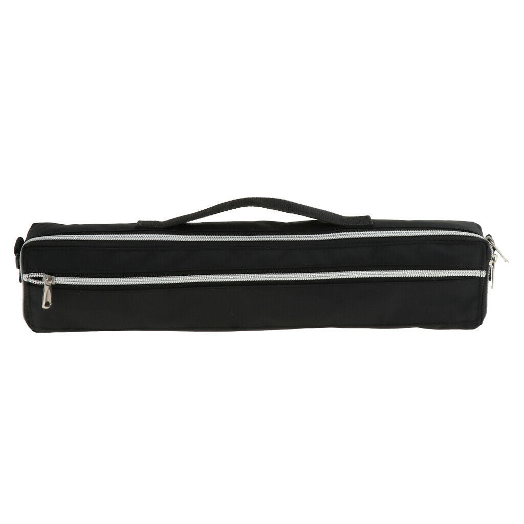17 Holes Flute Carrying Handbag Bag Cover & Hard Leather Storage Case Box