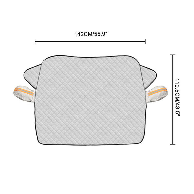 Car SUV Trucks Windshield Snow Cover with 2 Layer Protection 37.00*27.00*4.5cm