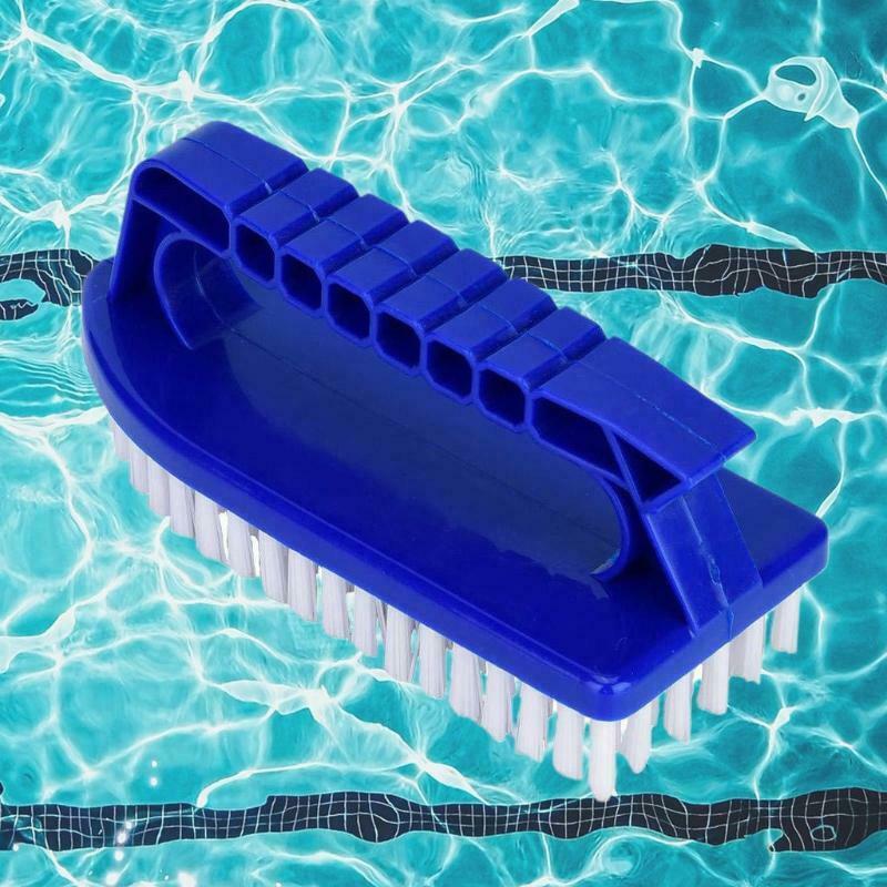 Durable Pool Step and Corner Brush 180 Degree Rotation Handle for Swimming Pool