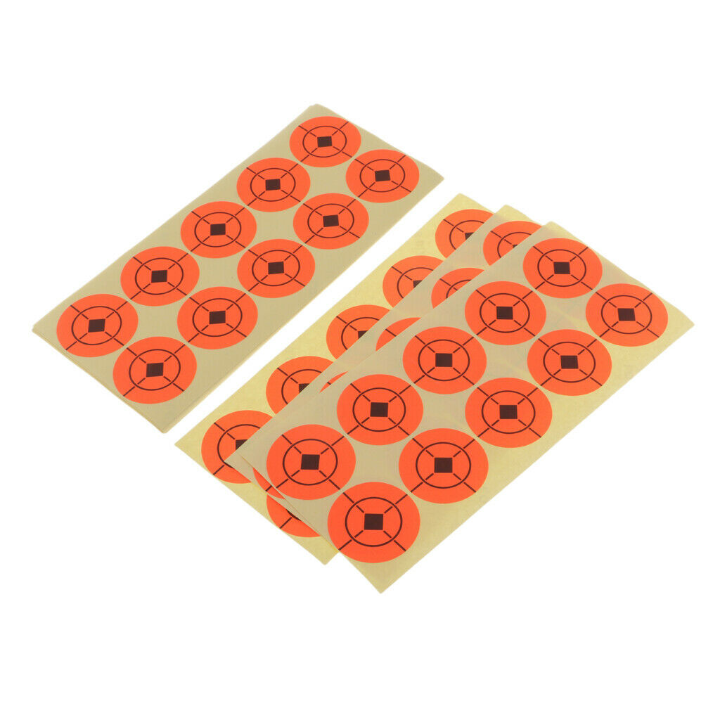 Targets - 1.6 inch    Reactive Self Adhesive Hunting Targets - Paper Targets