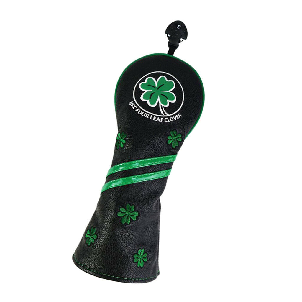 Waterproof Premium Golf Club Head Cover Golfer Headcover with No.Tag Sleeves