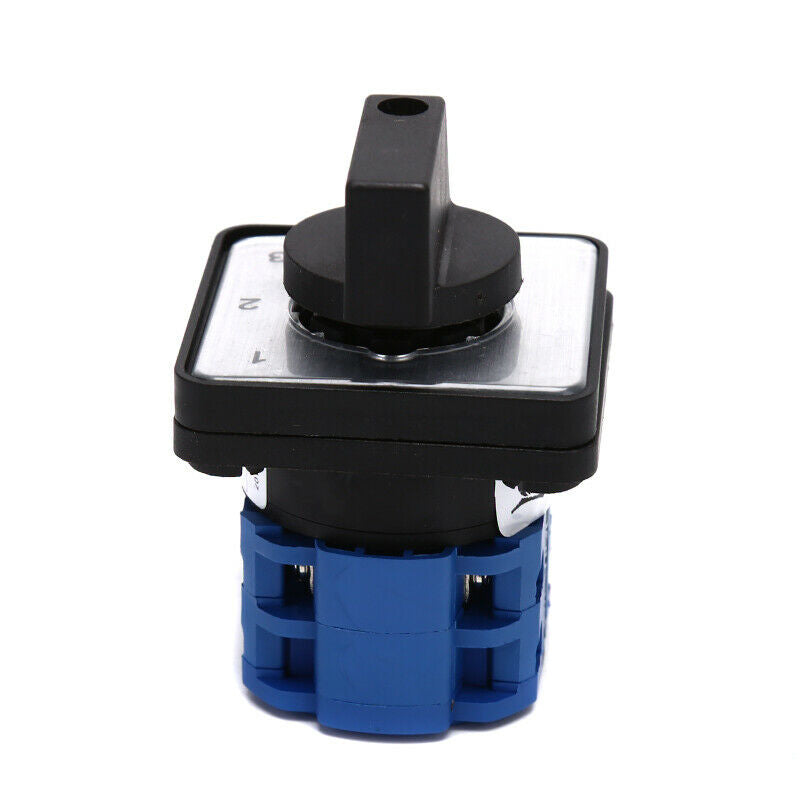 440V 20A 4-Position 0-1-2-3 Rotary Selector Changeover Switch Stock LW26-20/2 Qx