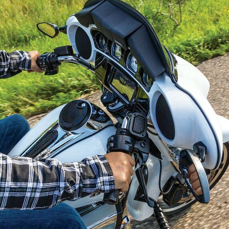Tri Line Ignition Switch Lock Cover for Electra Glide Road Glide Street GlidI3H8