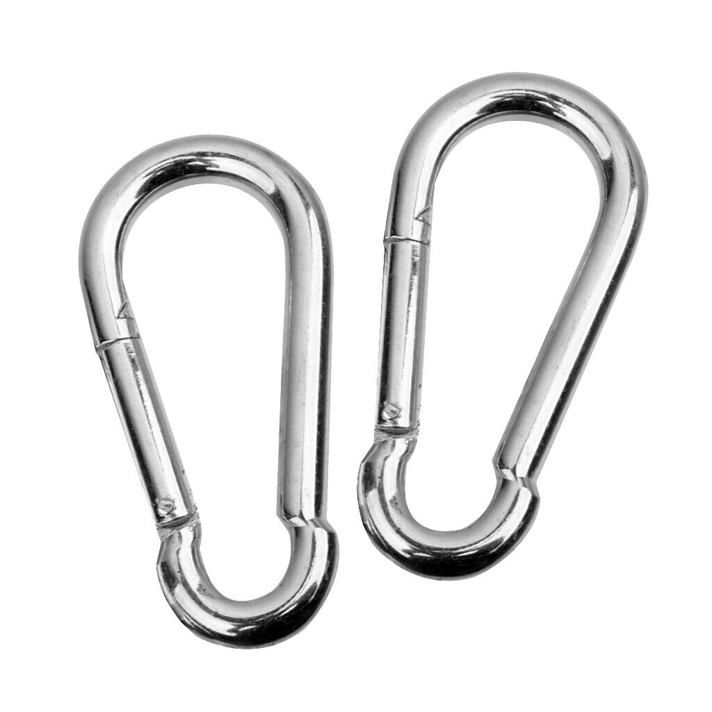 Swing Set Accessories - Quick Link Spring Clip, 1 Pair Stainless Steel Snap
