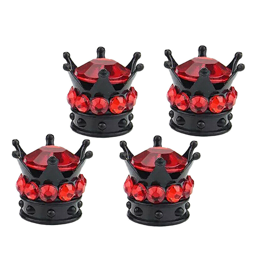 40x  Diamond Tyre Tire Wheel Stem Air Valve   for Car Truck Glossy