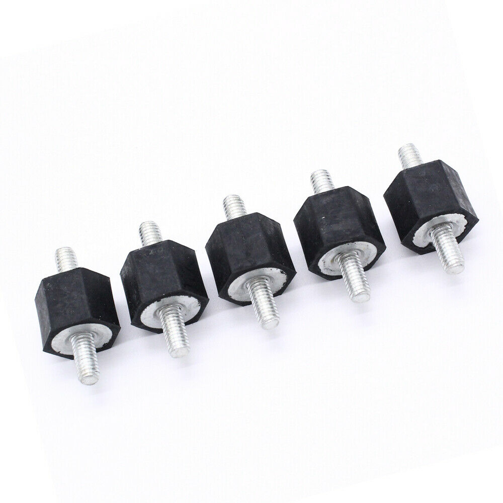 5pcs Fuel Pump Engine Cover Rubber Mounts Fits for M6 VW Mk2 Skoda 191201256 new