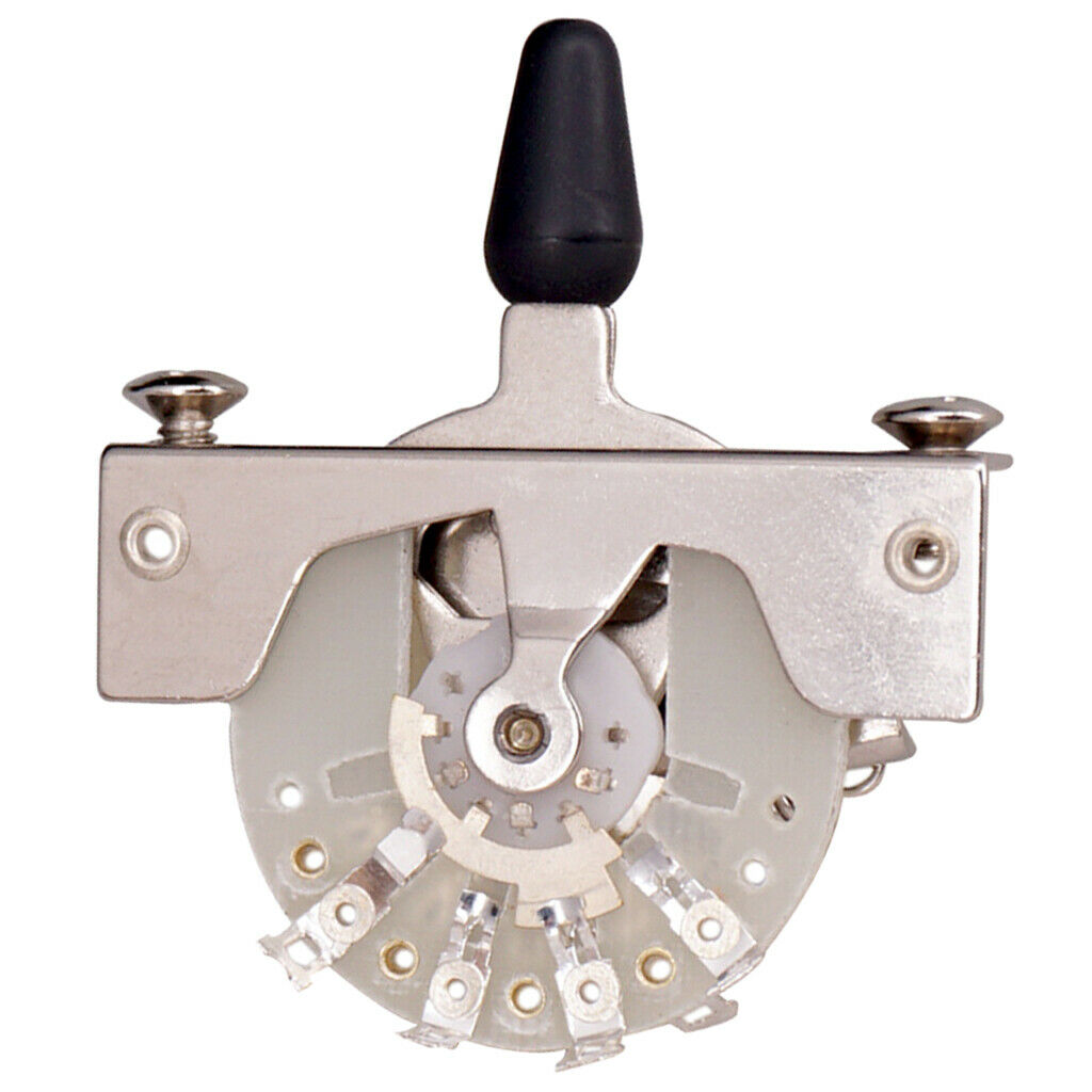 Electric Guitar Pickup Selector Switch Luthier Supply, Black Tip
