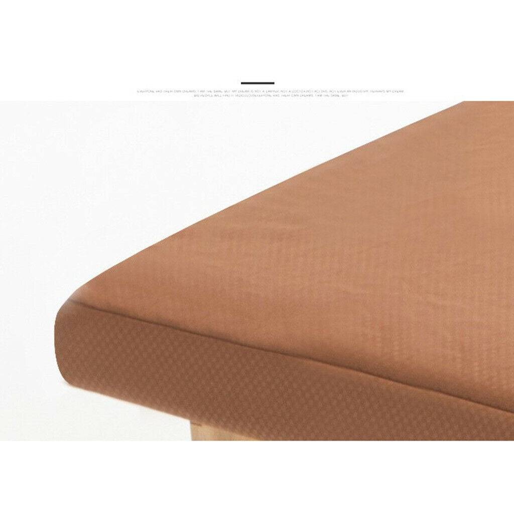 Reusable Massage Table Bed Sheets Face Cradle Hand Pillow Cover Kit Coffee