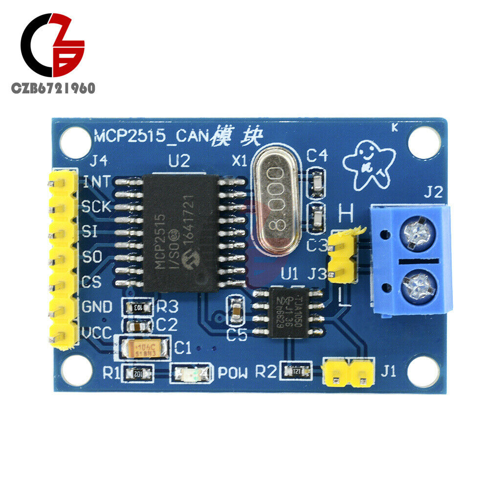 10PCS Can Bus SPI MCP2515 CAN-Transceiver TJA1050 for Arduino Prototyping