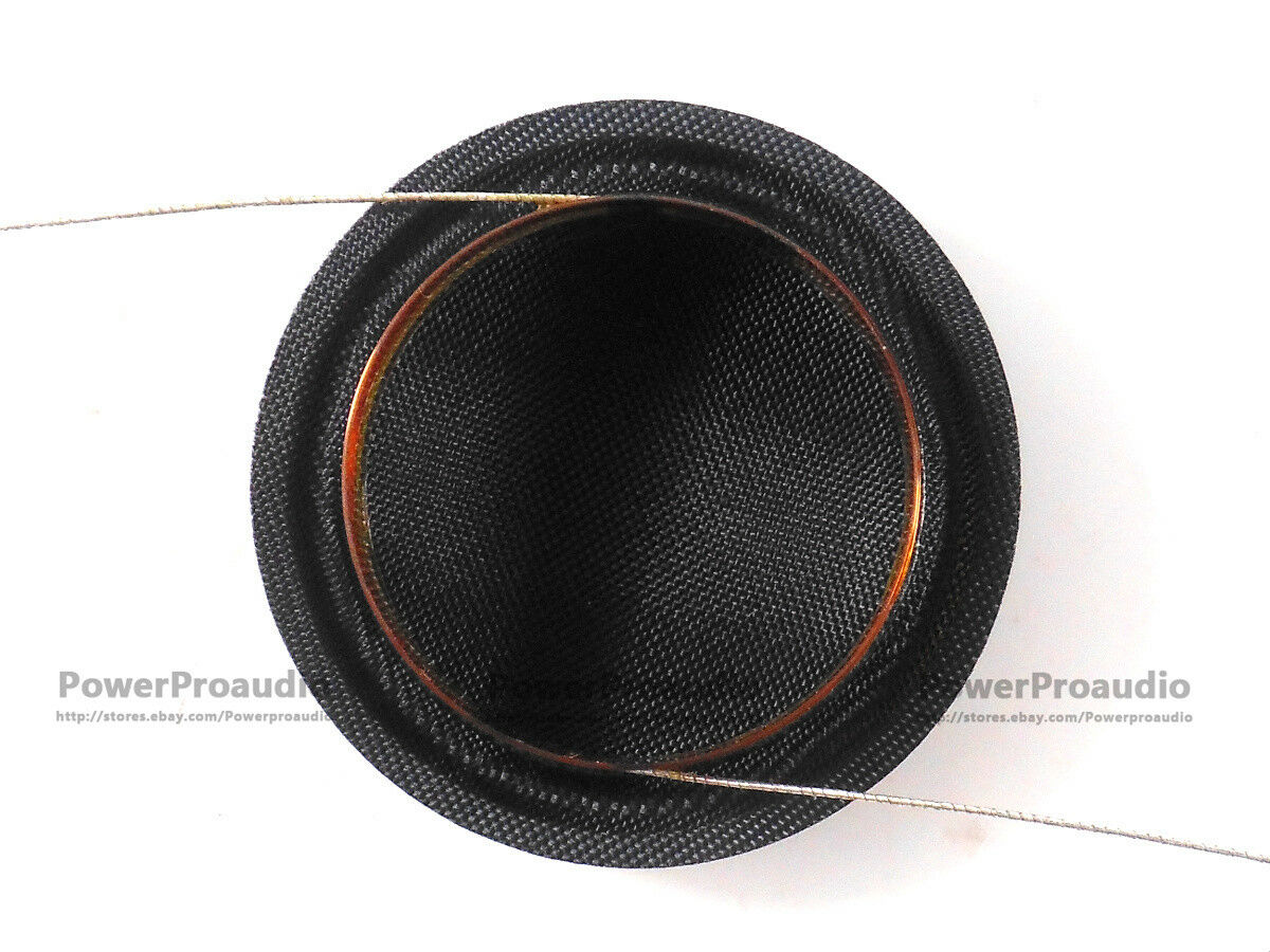 2 pcs 20.4 mm Black Silk diaphragm Loudspeaker Tweeters voice coil 8 ohm