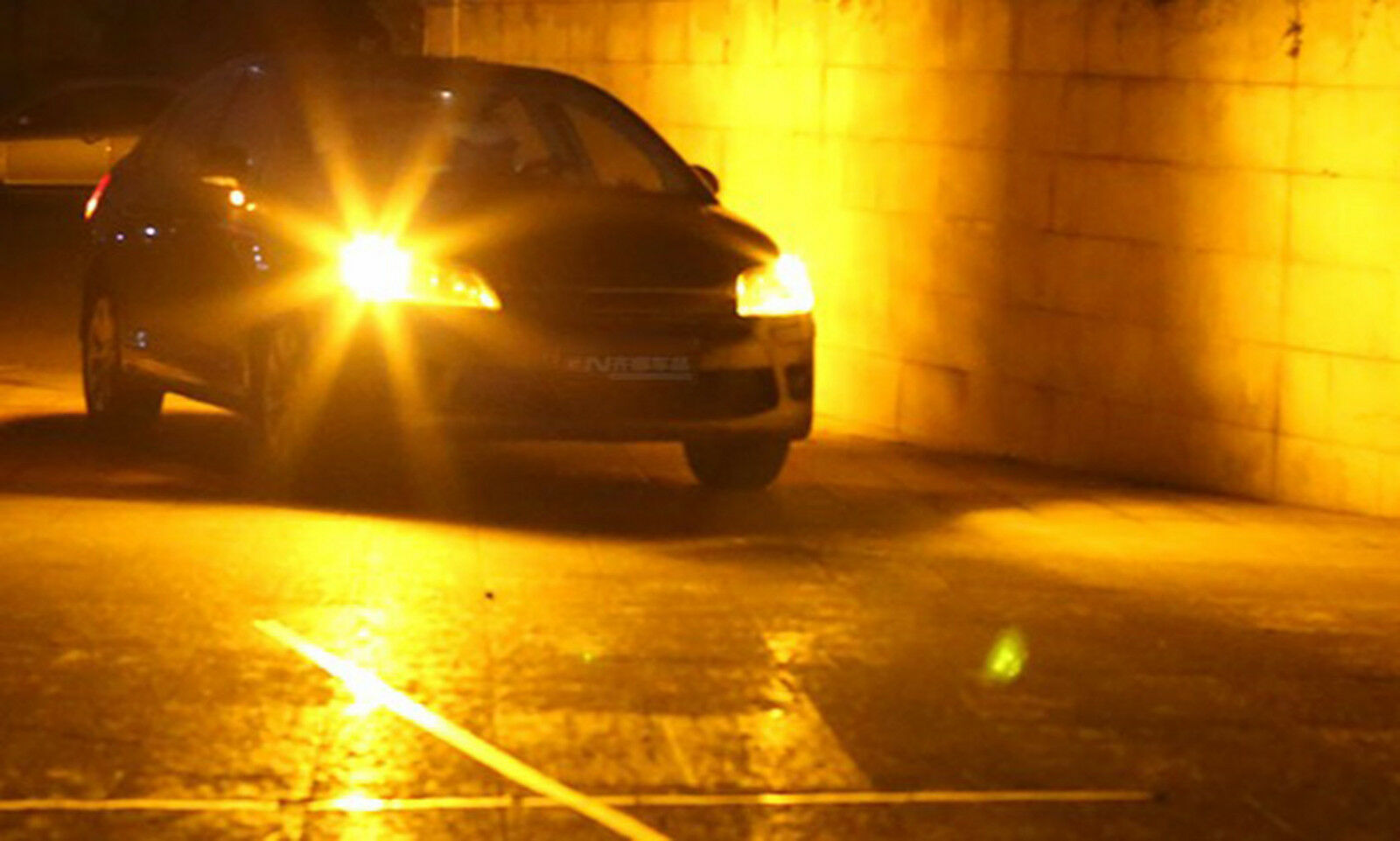 H16 5202 amber yellow  LED Daytime Running Light Bulbs For 2017-up Jeep Compass
