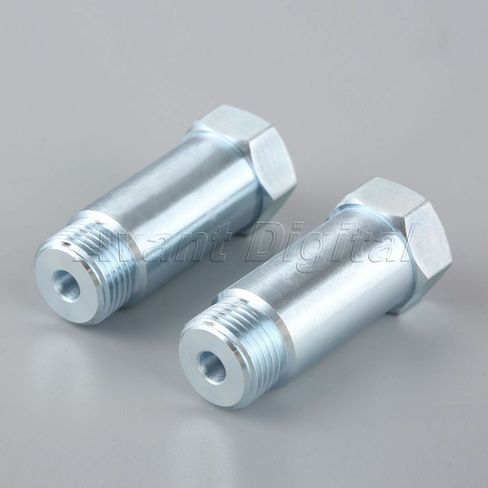 2 Universal O2 Oxygen Sensor Spacer Adapter Extenders Extension Straight CEL Fix