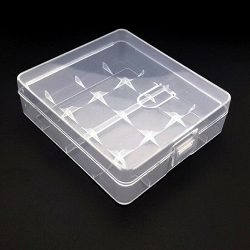 Hard Plastic Battery Waterproof Storage Boxes Case Holder With Clip For 4.l8