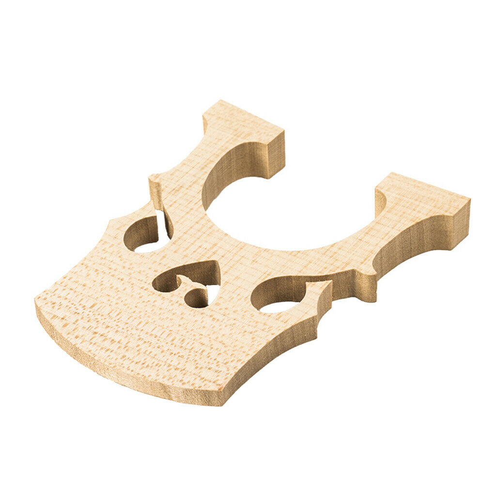 High Quality Cello Bridge Replacement Parts for 1/4 Size Cello Instrument