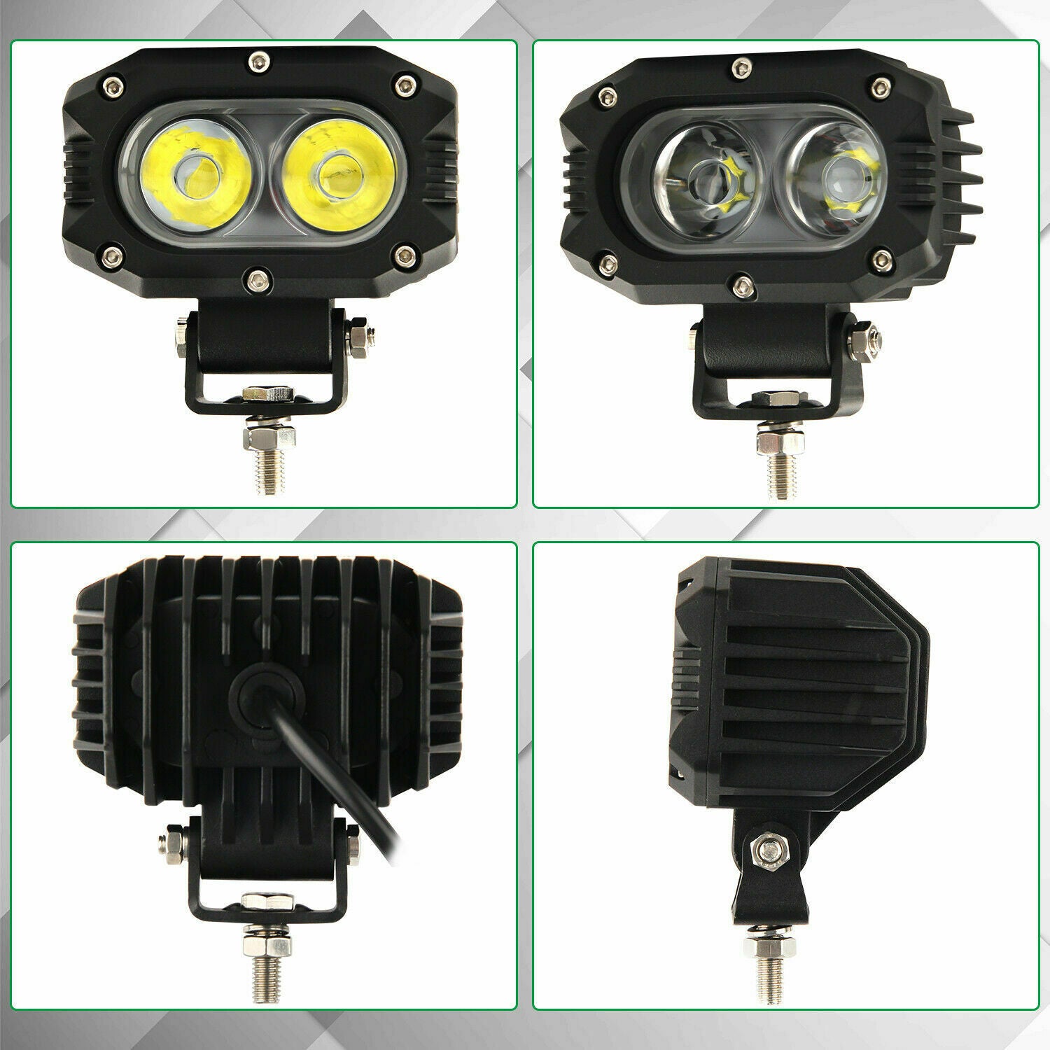 4inch 720W LED Work Light Car Spot Bar Off road Fog Lamp 4WD UTE ATV SUV Truck