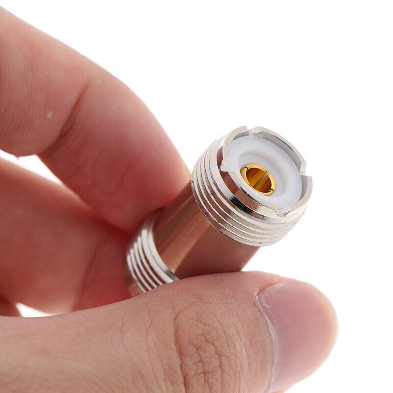 SO-239 UHF Female to Female RF Coax Cable Adapter Connector for PL-2_.l8