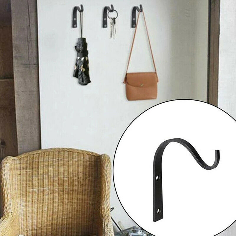 1Pcs with 2 screw J-hook Wall Hanger Screw Hooks For Bathroom Room Cloth .l8