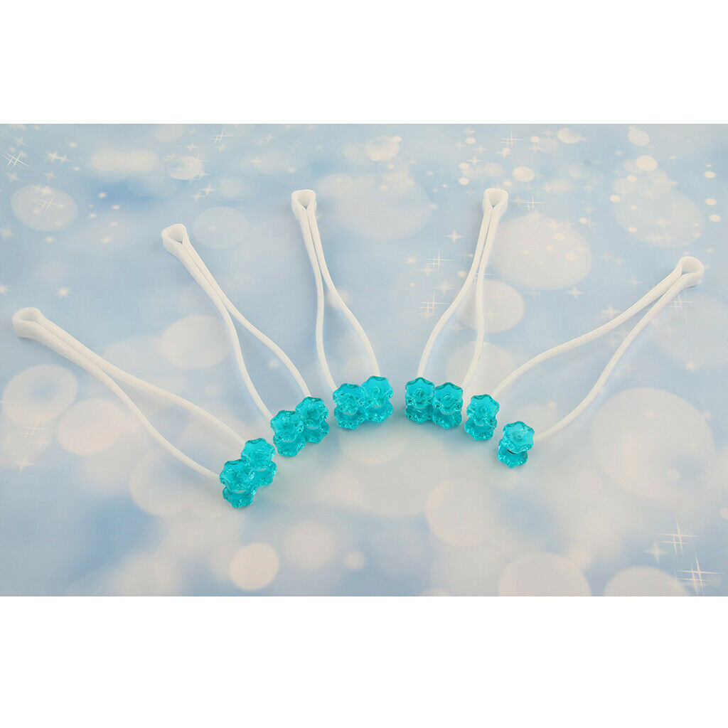5 Pcs Cat Massage Tool Cat Thin Face Massager Pet Dog Feet Legs Massager Blue