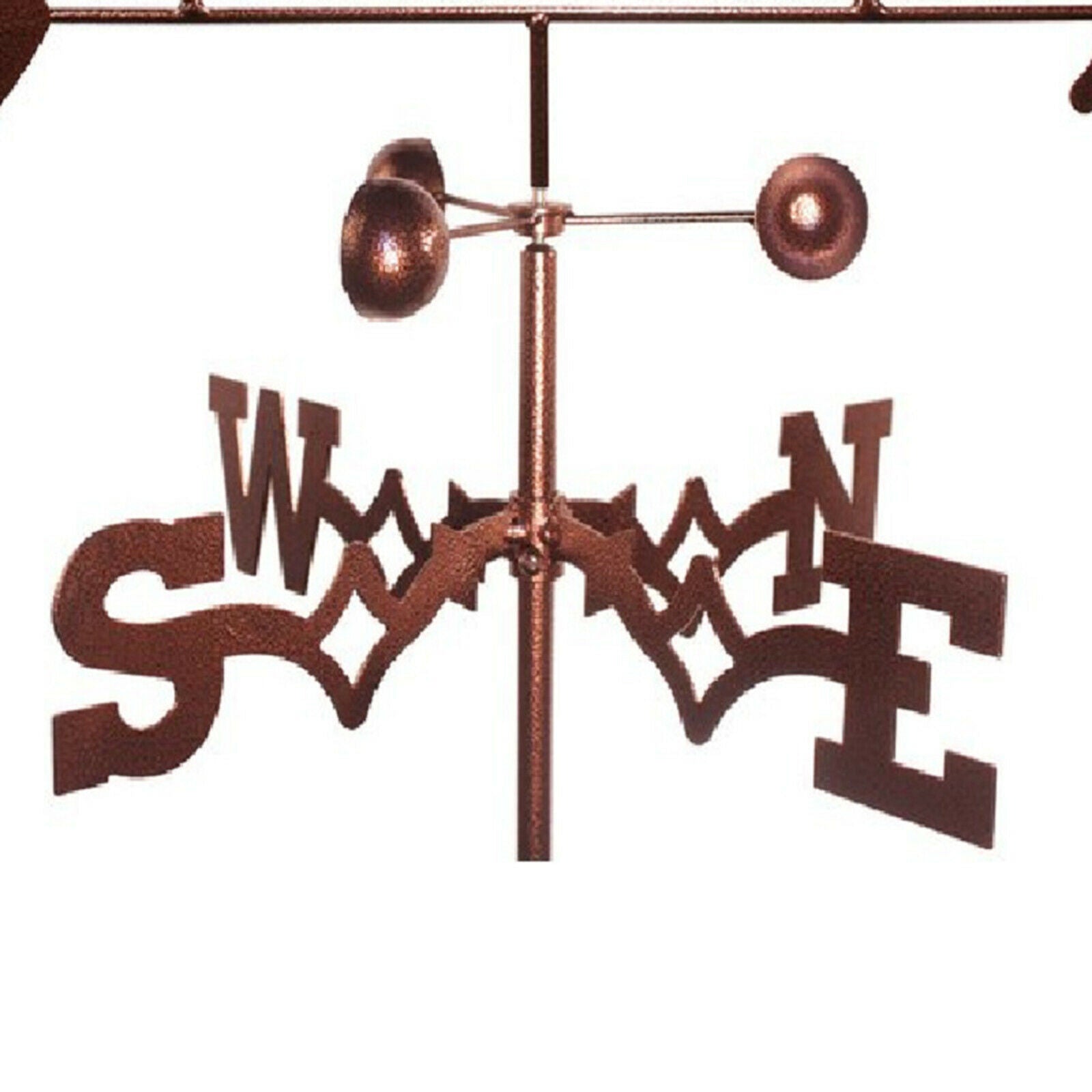 Roof Weather Vane with Lobster Silhouette Statue Garden Stake Weathervane