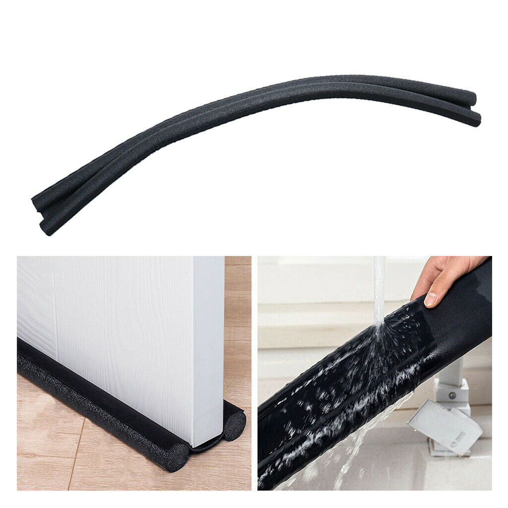 4x Flexible Door Bottom Sealing Strip Guard Wind Sealer Stopper Wind Dust
