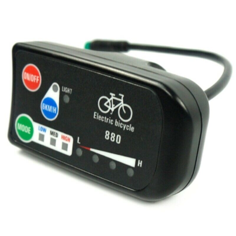 Electric Bicycle Display 24V 36V 48V Ebike Ligent Control Panel Lcd Display D8O8