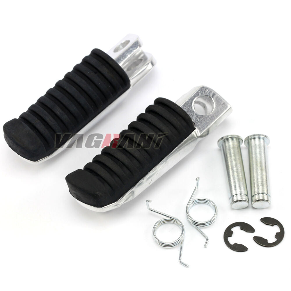 Rider Front Foot Pegs Adapters For KAWASAKI ZR-7/ZX-6R/ZX-9R/ZX-12R/ZRX 1200R