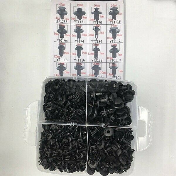 620x Car Clip Trim Install Push Rivet Bumper Door Panel Retainer Fastener New
