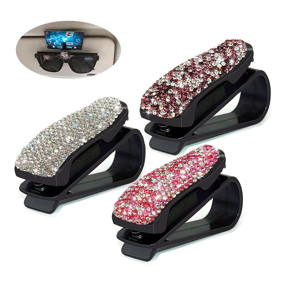 Universal Auto Car Sun Visor Glasses Clip Sunglasses Organizer Storage Holder