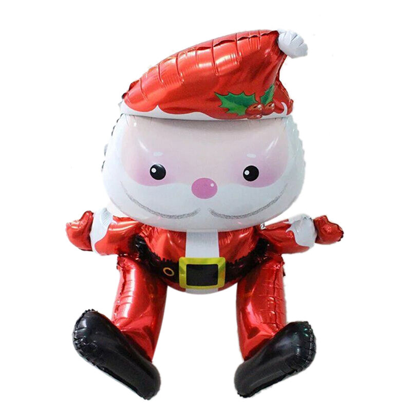 Large Santa Claus Aluminum Foil Balloon Christmas Party Decoration Merry X.l8