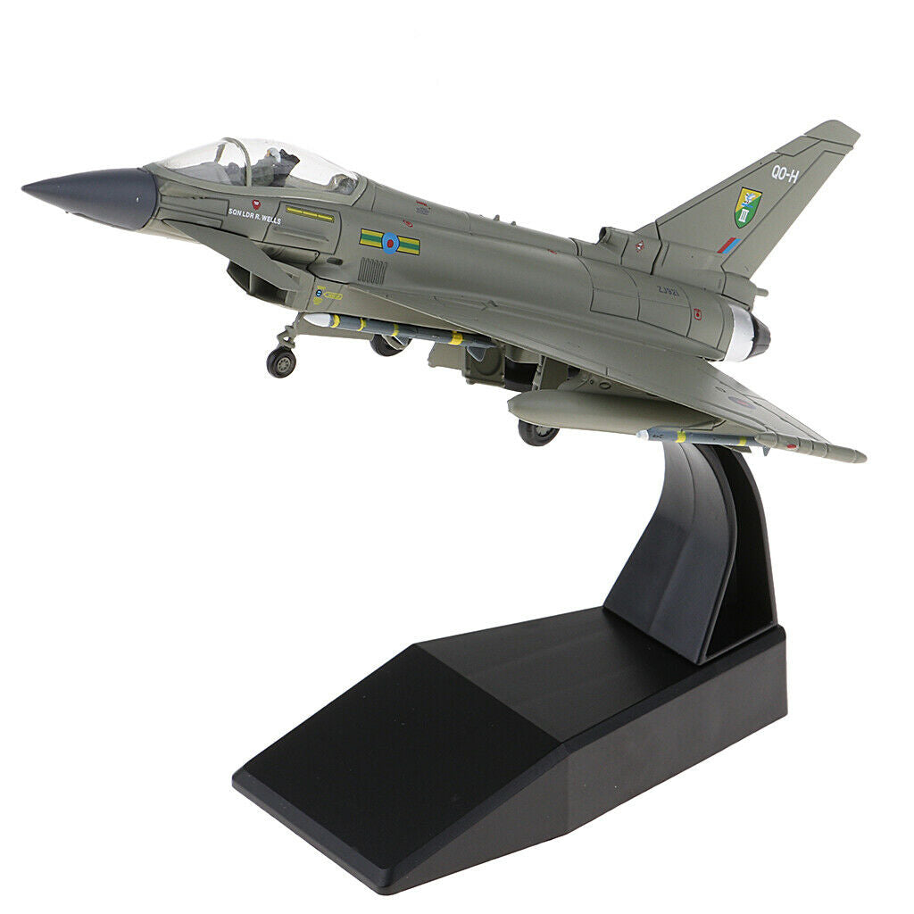 Typhoon Fighter Aircraft - Solid Built 1/100 Scale EF-2000 Fighter