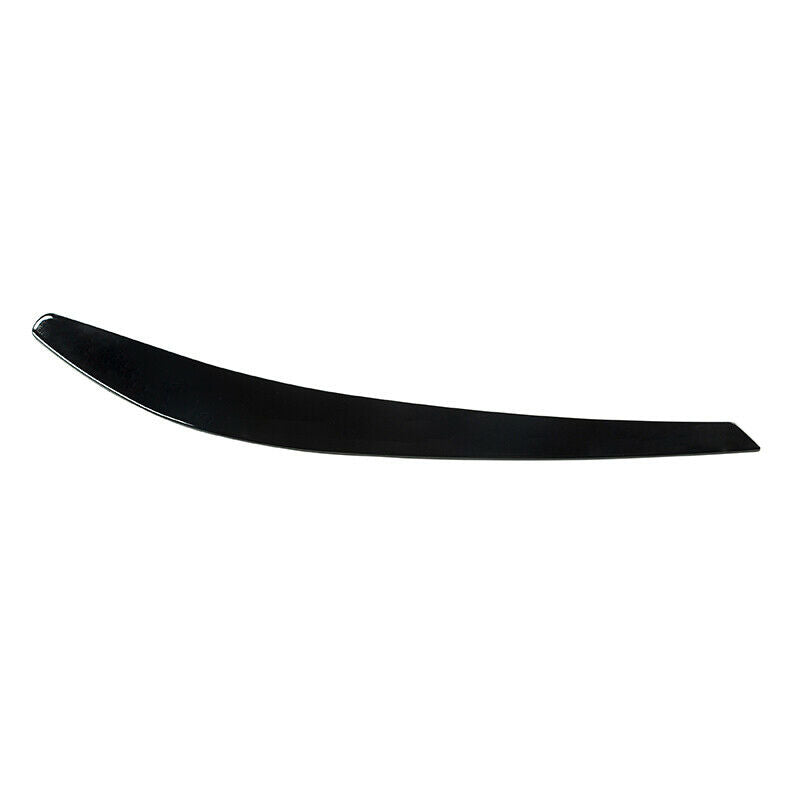 2Pcs Headlight Eyebrows Lid Black For VF Holden Commodore SS SSV SV6 S Evoke
