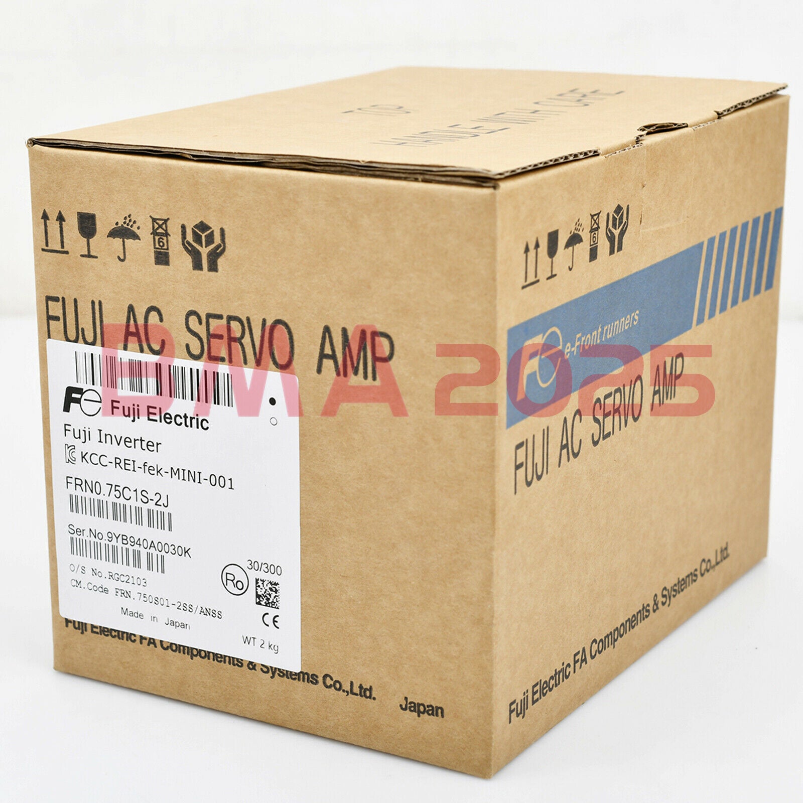 1PC New FRN0.75C1S-2J Inverter 0.75KW 1year warranty DHL free Ship FU9T