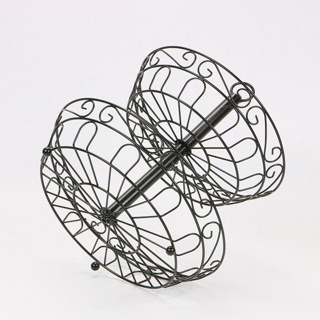 2 Tier Fruit Bowl Wire Fruit Basket Deep Fruit Basket