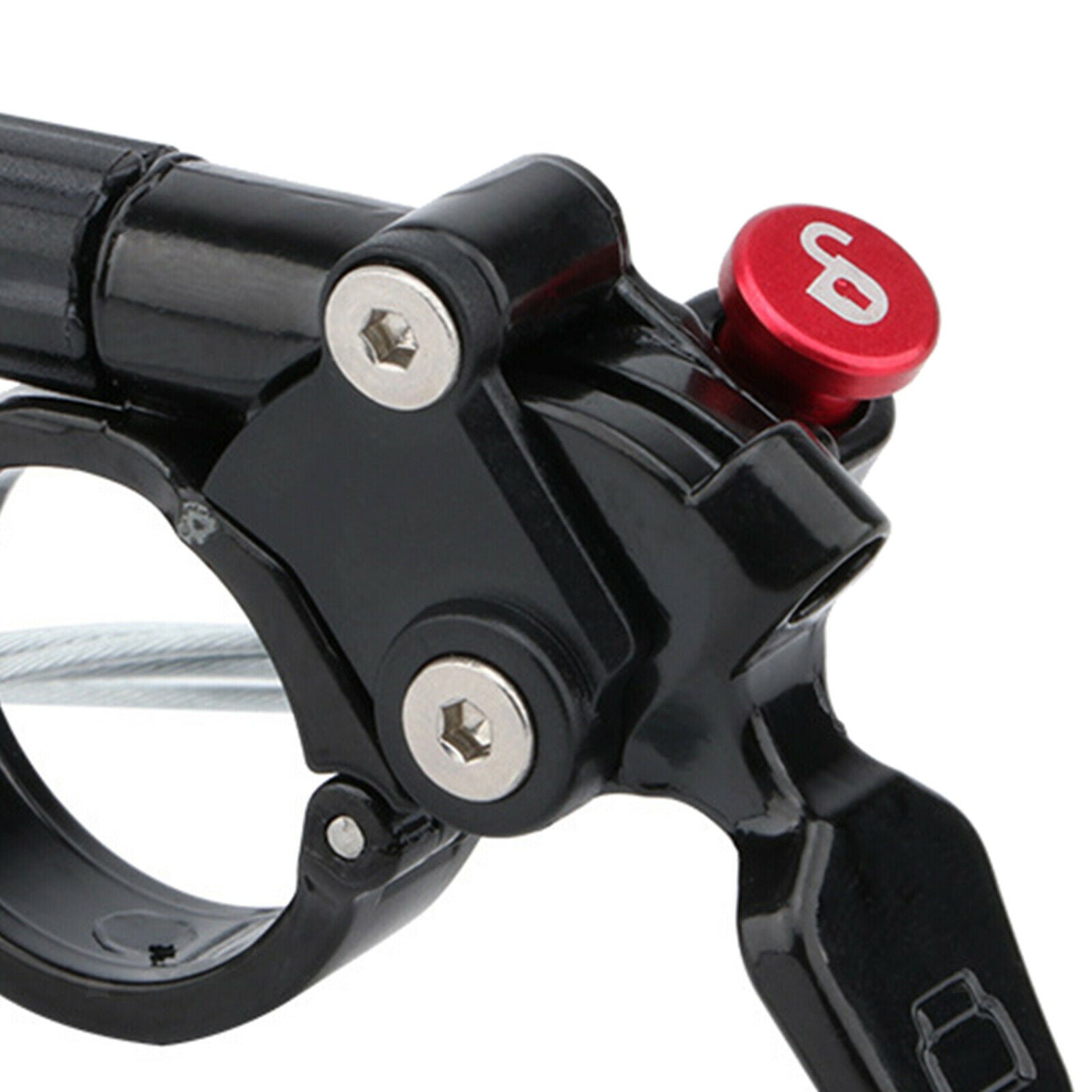 Parts Fork Remote Lockout Lever Mountain Road Bike Lock & 700mm Wire