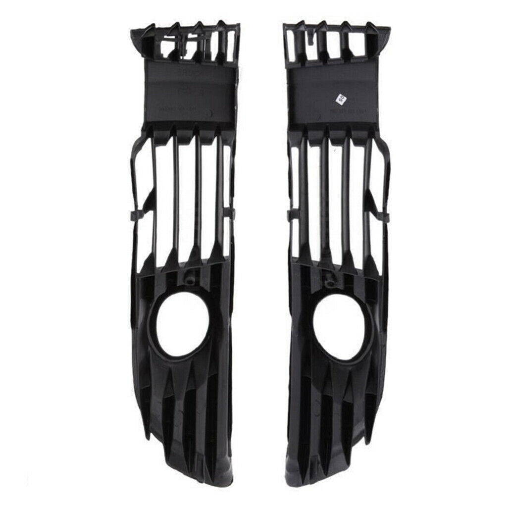 1 Pair Lower Front Bumper Grill Grille For Fog Lights