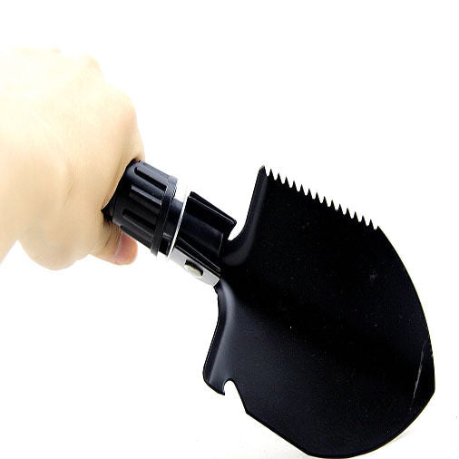 Black Sapper Shovel Outdoor Camping Folding Shovels Small Size Survival Picks