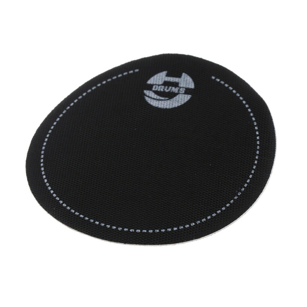 Black 65mm Bass Drum Patch Drumhead Kick Pad Instrument 420 PETG