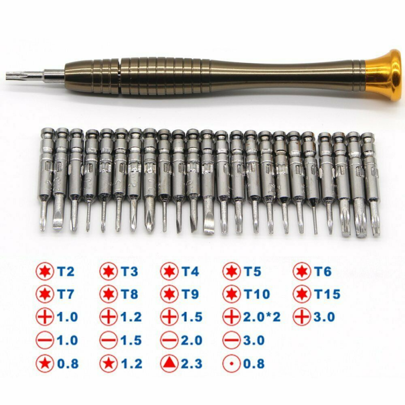 for Mobile Phone Computer 25 In 1 Precision Screwdriver Repair Opening Tool Kit