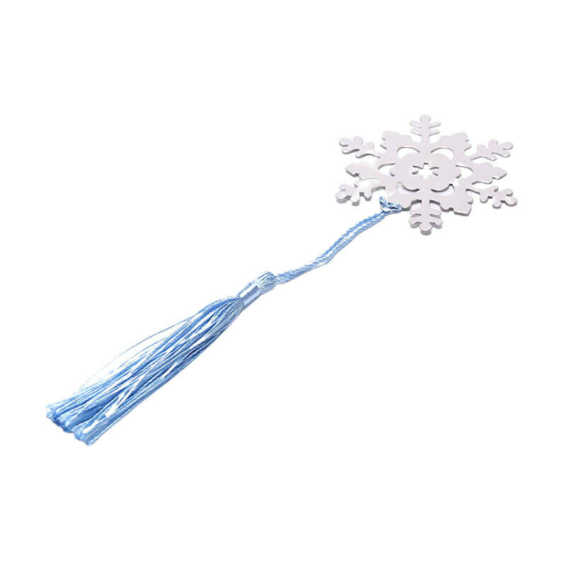 Book Marker Snowflake Bookmarks Winter Pendant Gifts Christmas Birthday G.l8